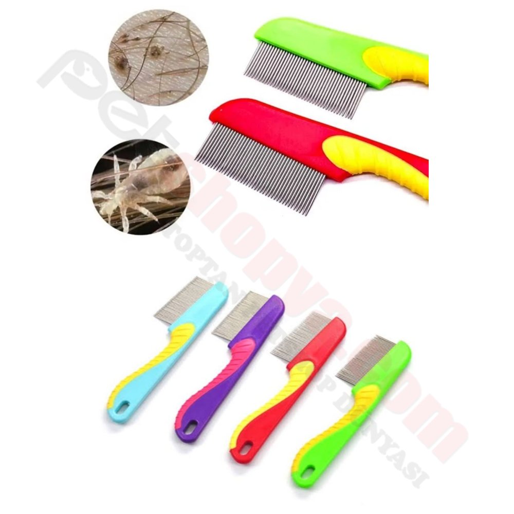 SAPLI BİT-PİRE TARAĞI (KUTULU)